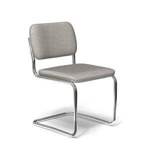 Cesca Chair -Upholstered Side/Dining Knoll armless Summit - Boulder 