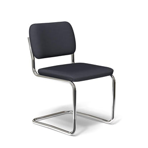 Cesca Chair -Upholstered Side/Dining Knoll armless Knoll Velvet - Marina 