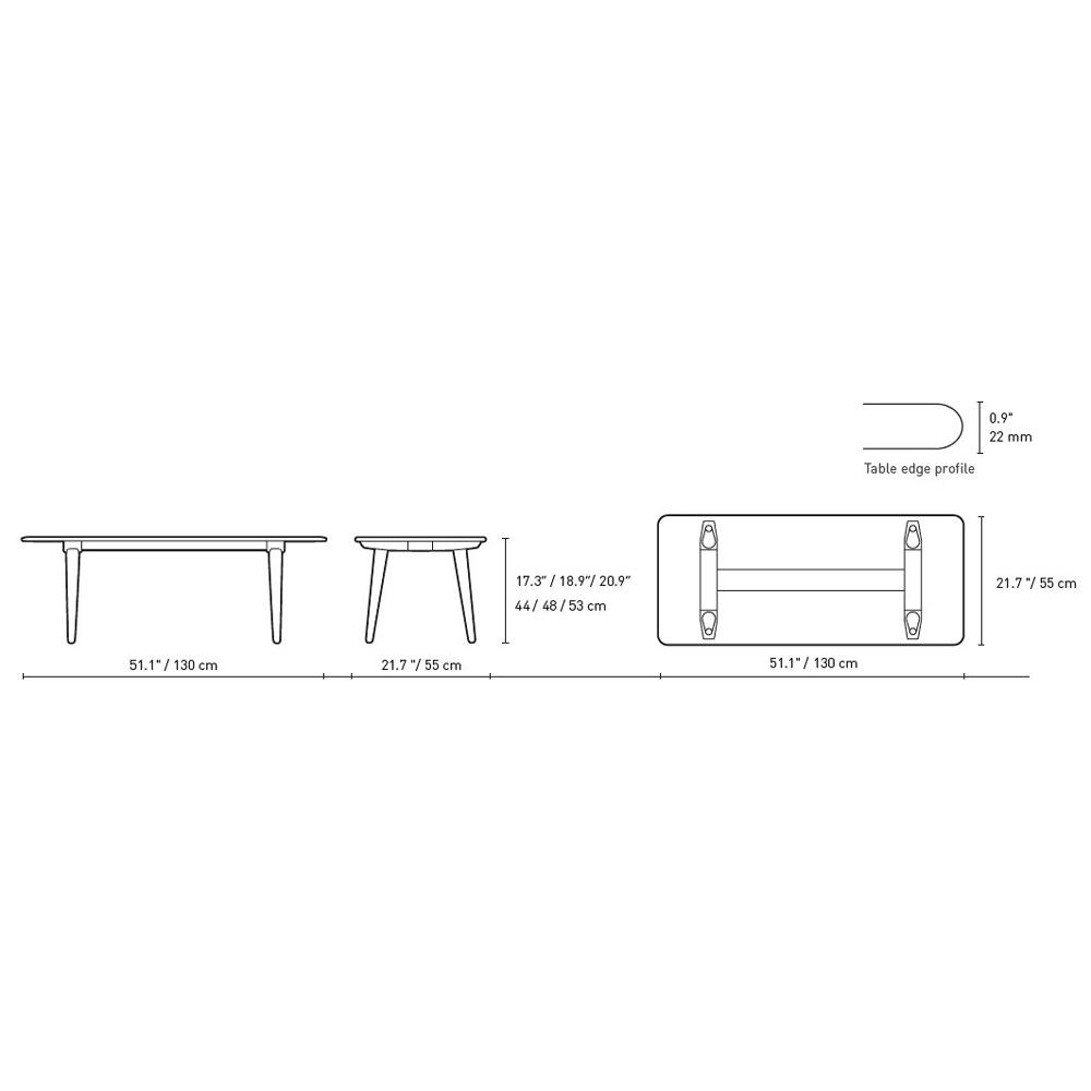 Ch011 Coffee Table Coffee Tables Carl Hansen 