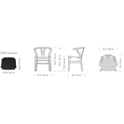 Ch24 Wishbone Chair - Colors Side/Dining Carl Hansen 