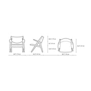 Ch28p Upholstered Easy Chair lounge chair Carl Hansen 
