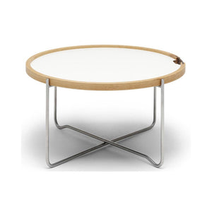 Ch417 Tray Table side/end table Carl Hansen Laminate/oak - black/white 