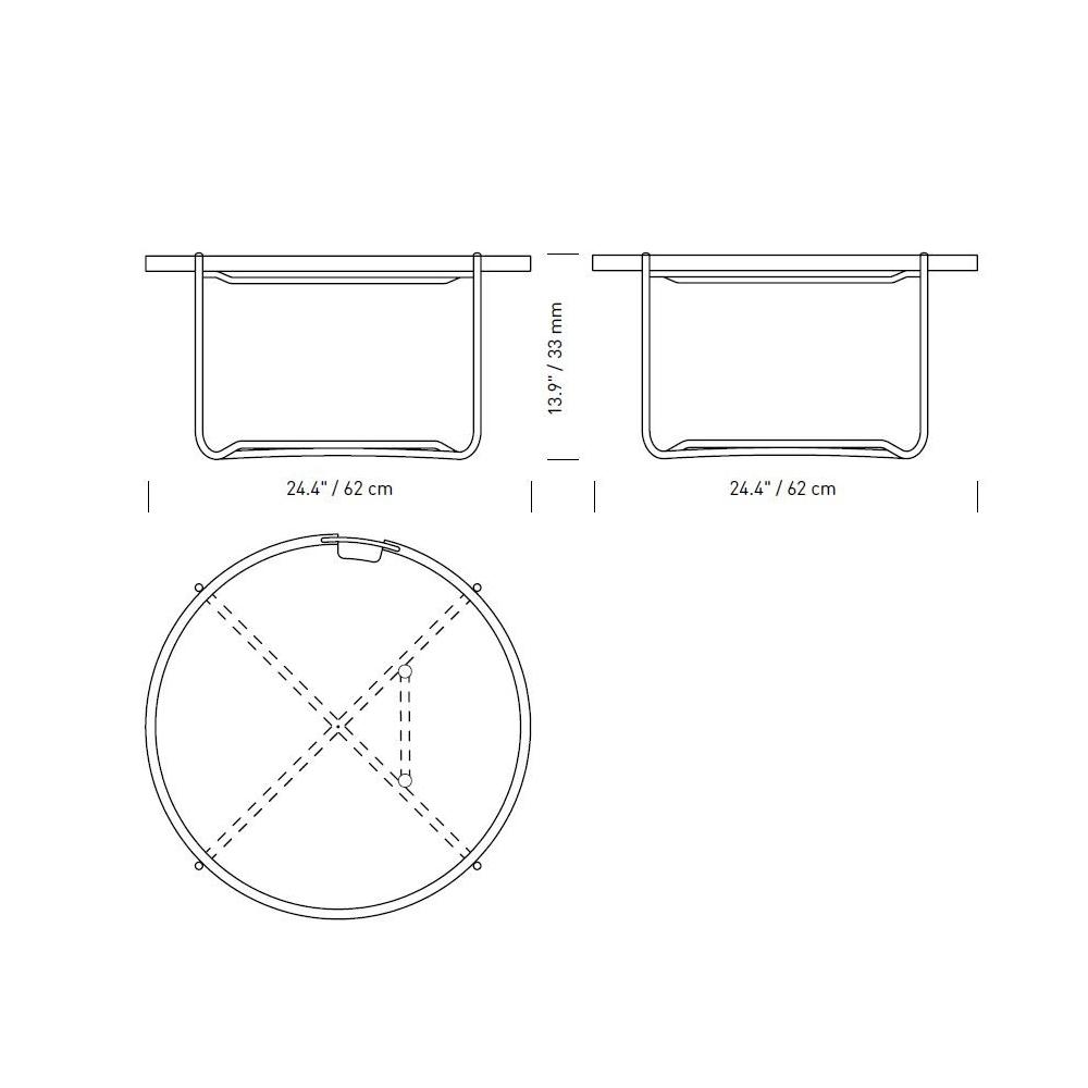 Ch417 Tray Table side/end table Carl Hansen 