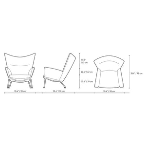 Ch445 Lounge Chair lounge chair Carl Hansen 