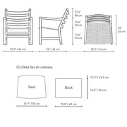 Ch44 Ladderback Chair lounge chair Carl Hansen 