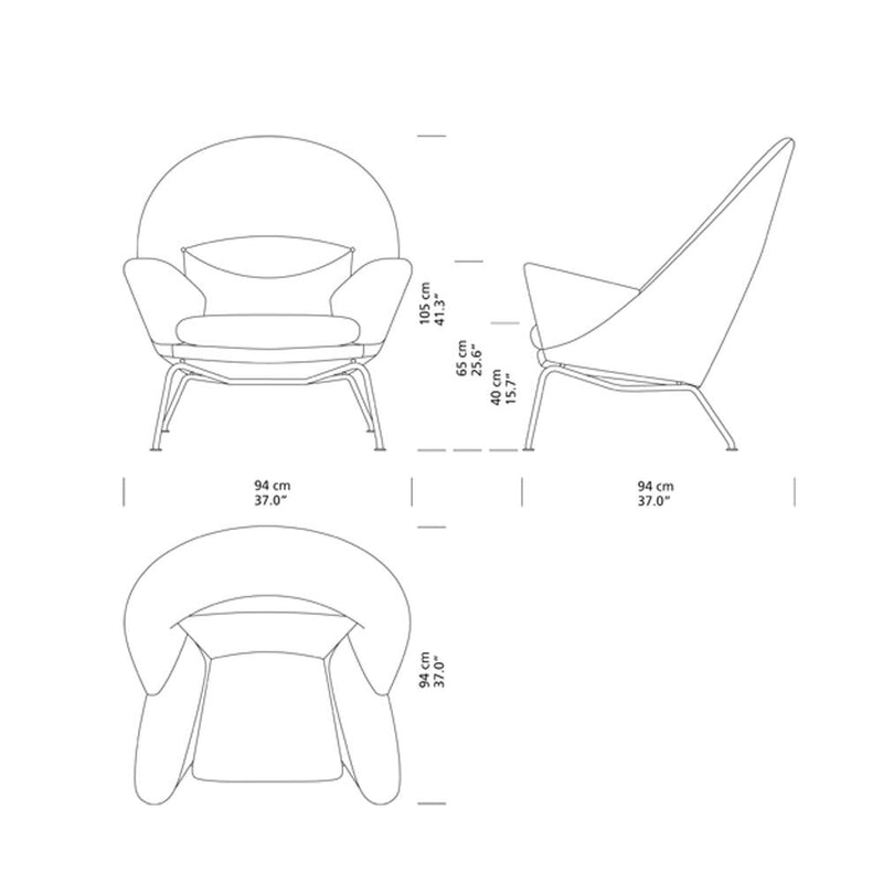 Ch468 Oculus Lounge Chair lounge chair Carl Hansen 