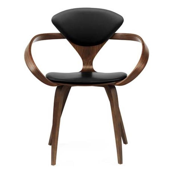 Cherner Arm Chair - Upholstered Seat & Back Side/Dining Cherner Chair 