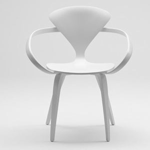 Cherner Chair Armchair Side/Dining Cherner Chair White Lacquer + $50.00 