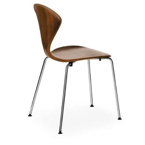 Cherner Metal Leg Side Chair Side/Dining Cherner Chair Classic Walnut + $20.00 