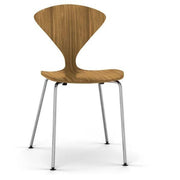 Cherner Metal Leg Side Chair Side/Dining Cherner Chair Red Gum + $50.00 