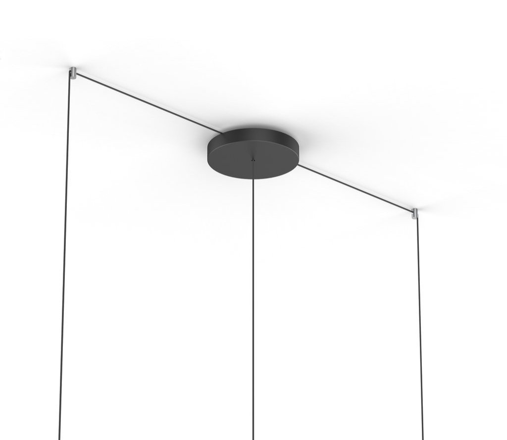 Cielo XL Multi-Light Canopy Accessories Pablo 9" Black 