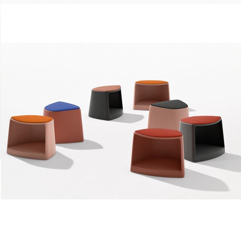 Cila Go Stool Storage Box Stools Arper 