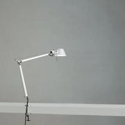 Tolomeo Mini Table Lamp Table Lamps Artemide Clamp Base White 