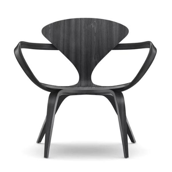 Cherner Lounge Arm Chair lounge chair Cherner Chair Classic Ebony (Ebonized Walnut) None 