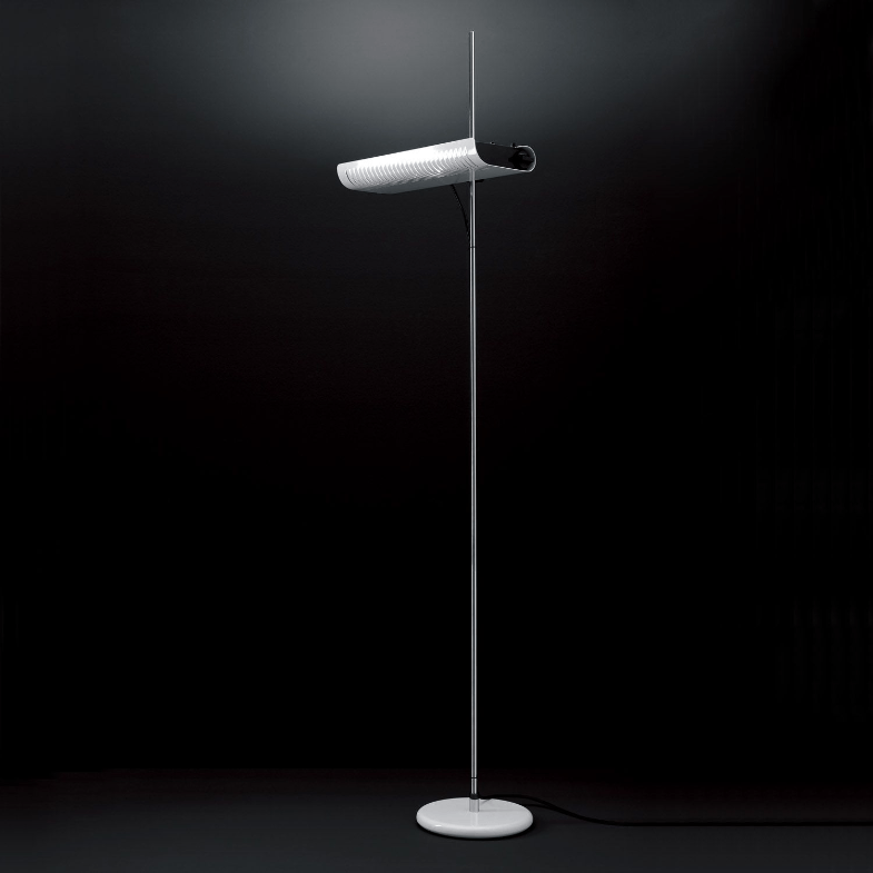 Colombo Floor Lamp Floor Lamps Oluce White 