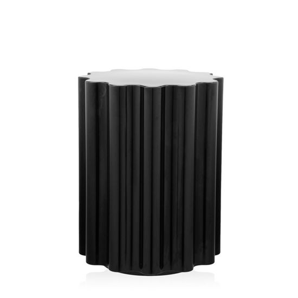 Ettore Sottsass Colonna Stool Stools Kartell Black 