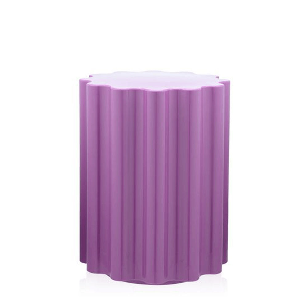 Ettore Sottsass Colonna Stool Stools Kartell Purple 