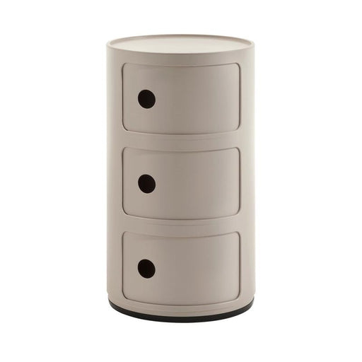 Componibili Bio storage Kartell Cream 