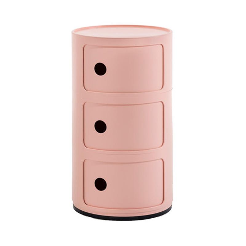 Componibili Bio storage Kartell Pink 