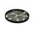 Connected Dots Round Glass Tray Tray Ethnicraft 