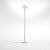 Copernica P190 Floor Lamp Floor Lamps Marset Satin Nickel-White 