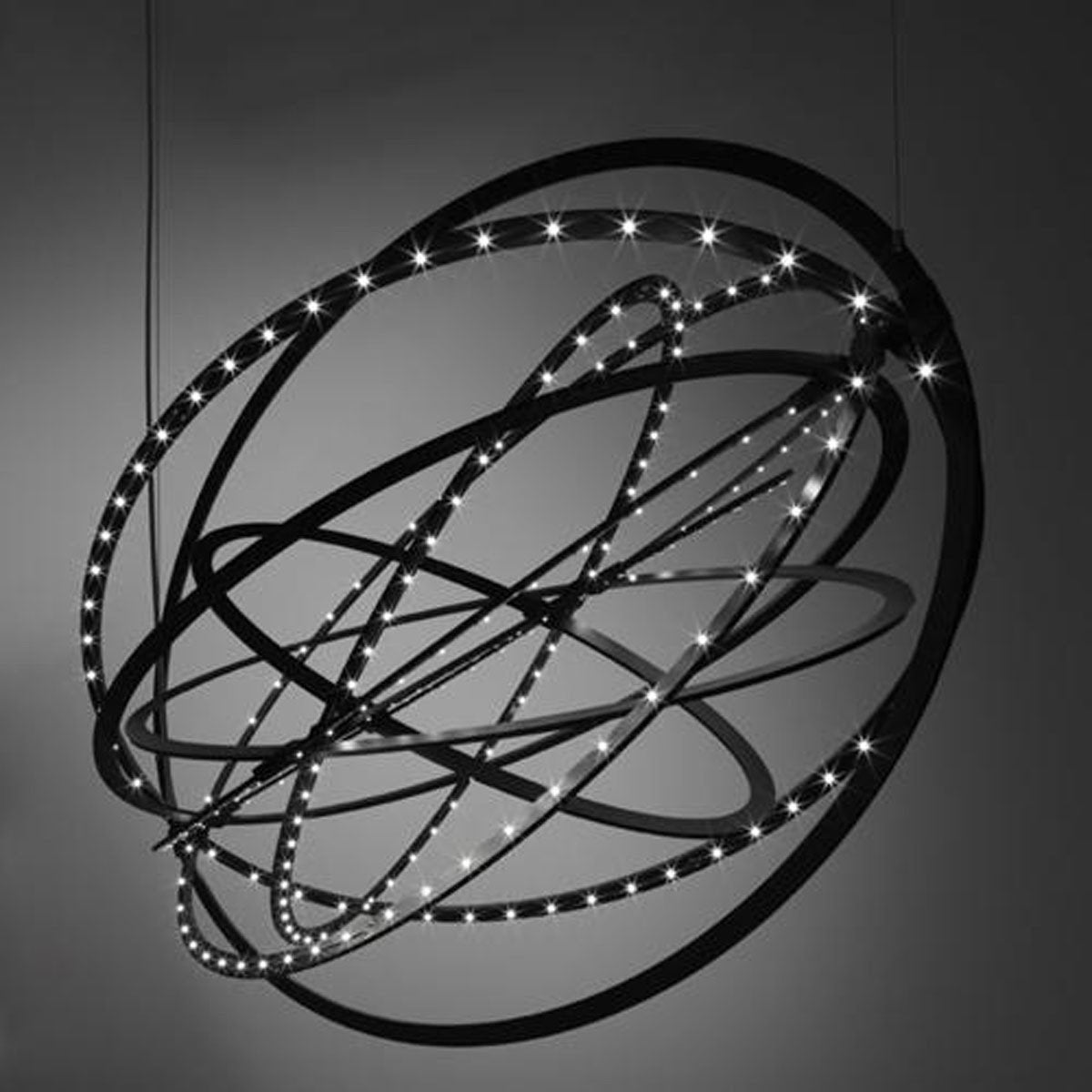 Copernico Suspension hanging lamps Artemide Black 