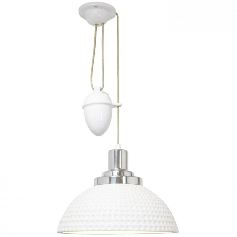 Cosmo Rise & Fall Pendant Light Pendant Lights Original BTC Dimpled 