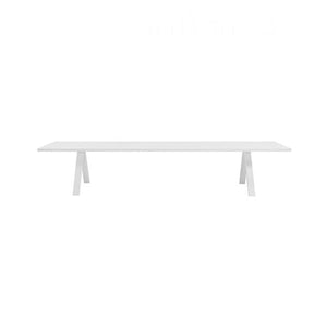 Cross Table with Rectangular Top in Fenix Tables Arper 