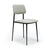 DC Dining Chair Lounge Chair Ethnicraft Light grey Black Metal 