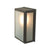 Box External Glass Wall Light Wall Lights Original BTC Small Weathered Brass Frosted 