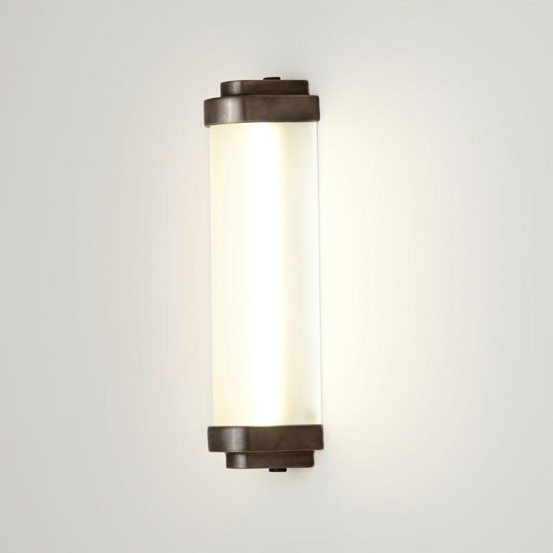 Cabin LED Wall Light Wall Lights Original BTC Small Weathered Brass 