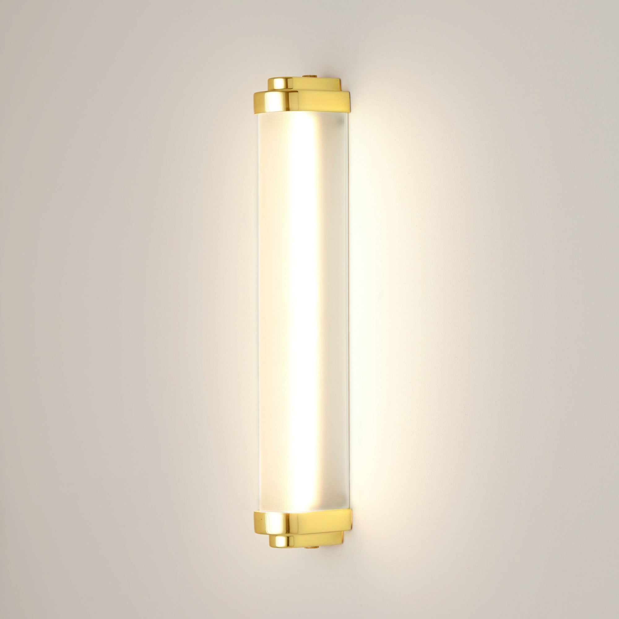 Cabin LED Wall Light Wall Lights Original BTC Medium Polished Brass 