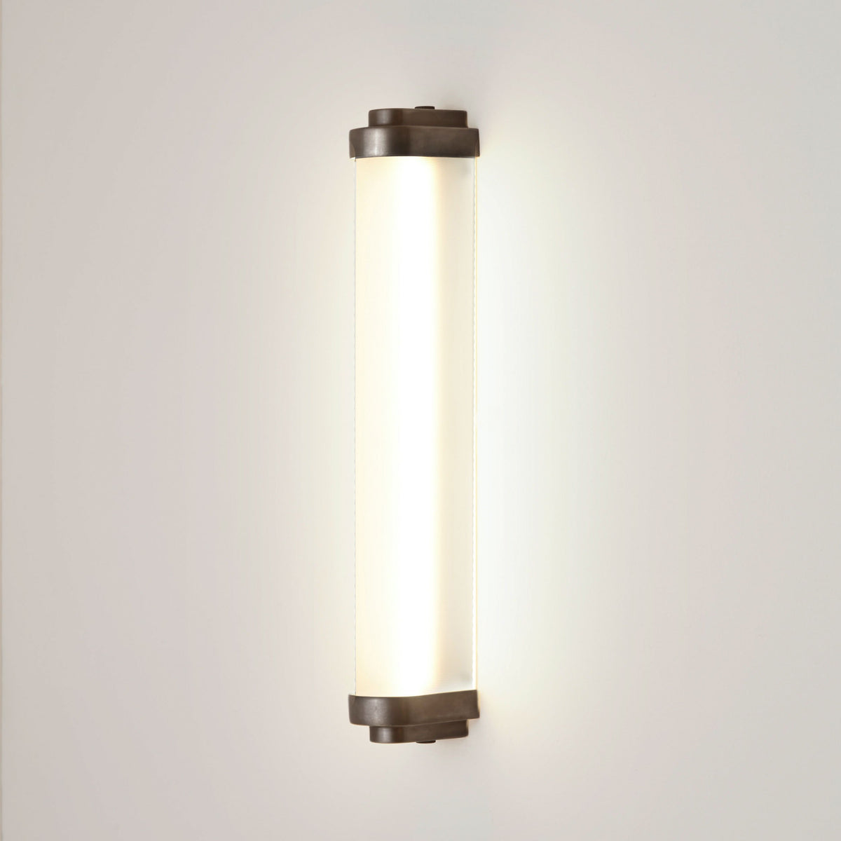 Cabin LED Wall Light Wall Lights Original BTC Medium Weathered Brass 