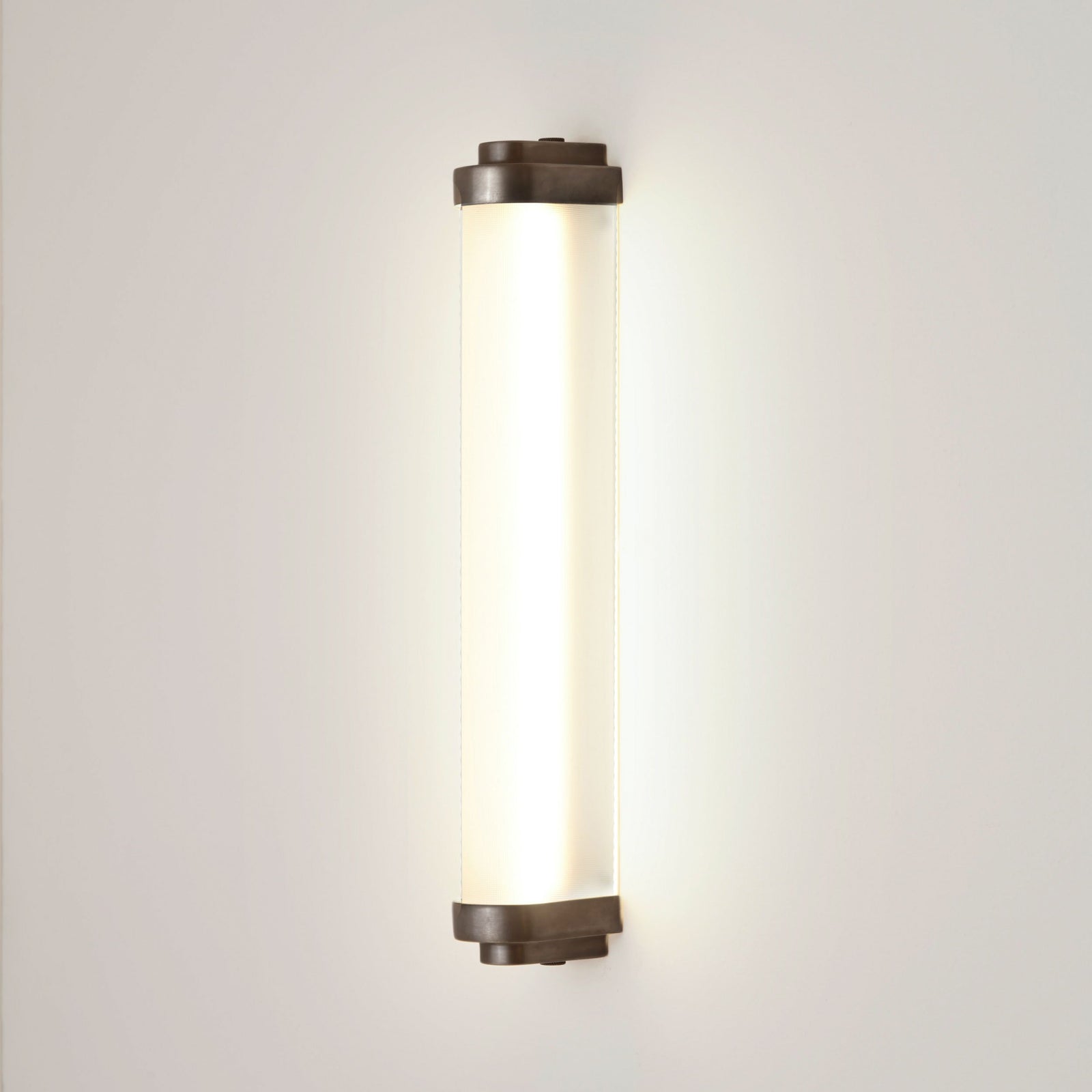 Cabin LED Wall Light Wall Lights Original BTC Medium Weathered Brass 