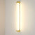 Cabin LED Wall Light Wall Lights Original BTC Large Polished Brass 