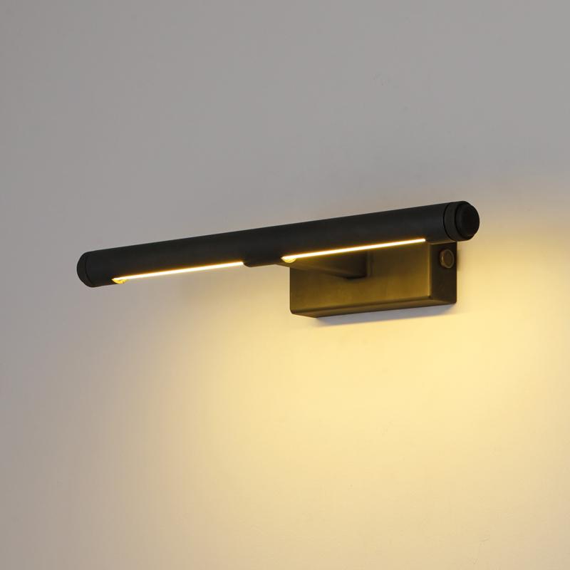 Cooper Picture Wall Light Wall Lights Original BTC Short Weathered Brass 