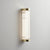 Pillar LED Wall Light Wall Lights Original BTC 27/7cm Polished Brass 