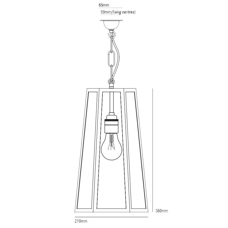 Hex Pendant Light Pendant Lights Original BTC 