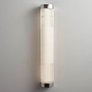 Pillar LED Wall Light Wall Lights Original BTC 60/10cm Chrome Plated 
