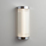 Pillar LED Wall Light Wall Lights Original BTC 40/15cm Chrome Plated 
