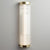 Pillar LED Wall Light Wall Lights Original BTC 60/15cm Polished Brass 