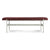 Daybench Benches BluDot Oxblood Leather / Putty 