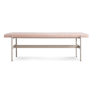 Daybench Benches BluDot Blush Leather / Putty 