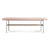 Daybench Benches BluDot Blush Leather / Putty 