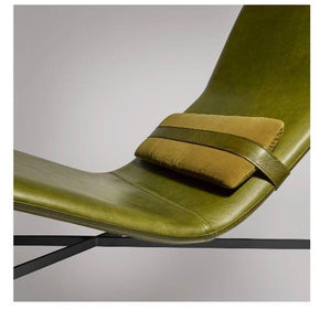 Deep Thoughts Leather Chaise lounge chair BluDot 