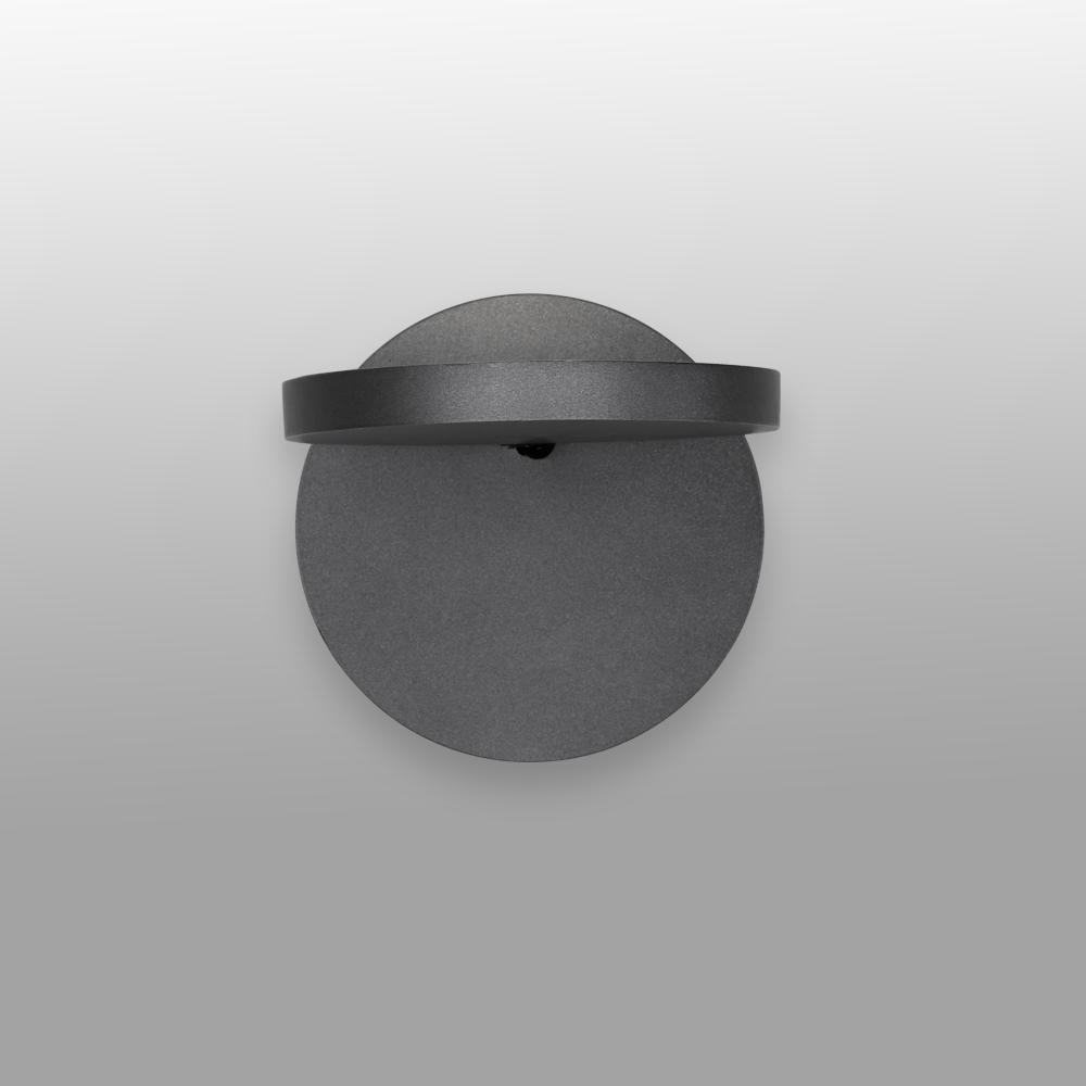 Demetra Wall Spot Light wall / ceiling lamps Artemide wall spot w/o switch Anthracite grey - 3000K 