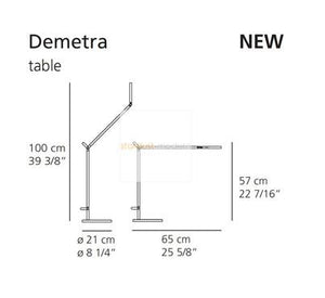 Demetra table Table Lamps Artemide 