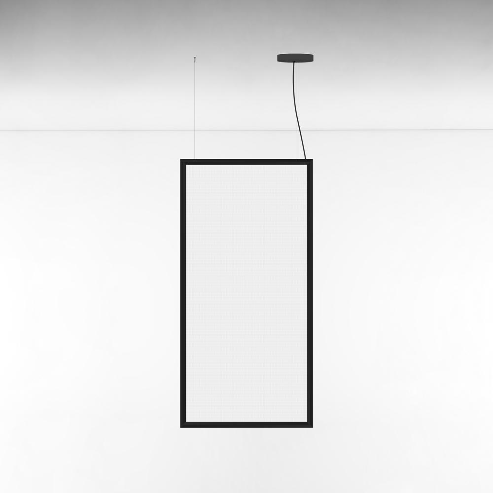 Discovery Space Suspension Lamp suspension lamps Artemide Rectangular Black 