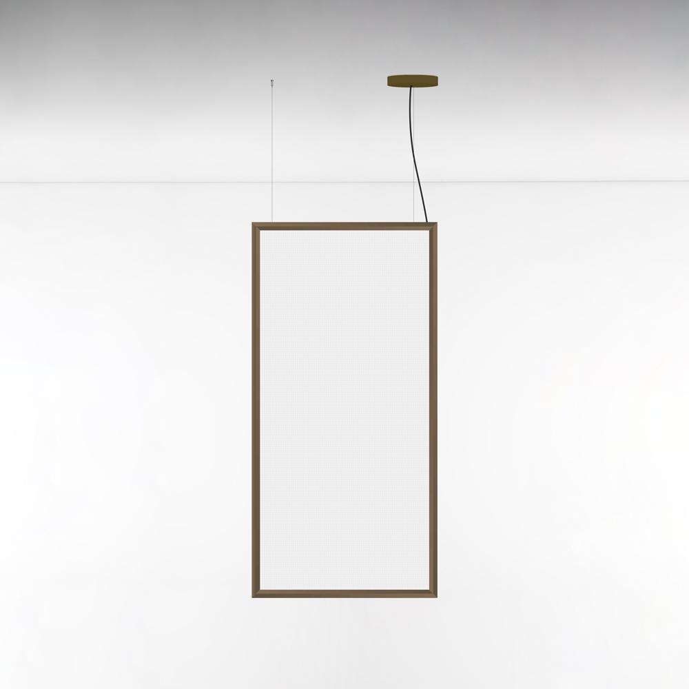 Discovery Space Suspension Lamp suspension lamps Artemide Rectangular Bronze 