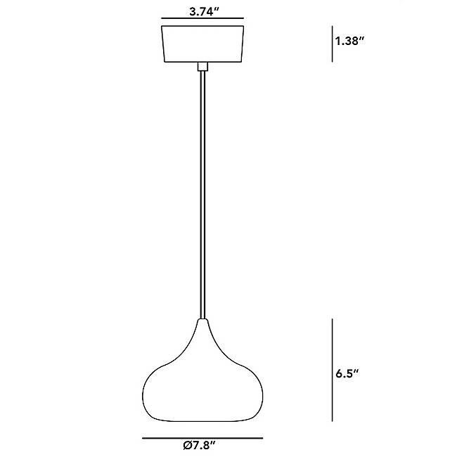 Drop Two Pendant Light suspension lamps Original BTC 